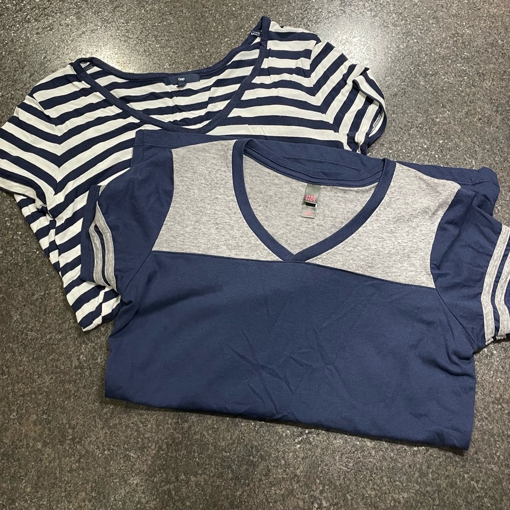 2 for $10 soft shirt sleeve shirts. Gap & Dist Rict